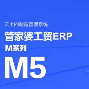 管家婆工貿(mào)ERP M5——打造企業(yè)數(shù)字化制造平臺(tái)